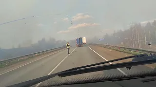 Массовое ДТП на трассе Саранск-Ульяновск