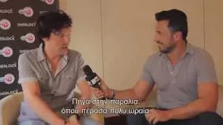 Benedict Cumberbatch Speaks Greek (interview with George Satsidis)