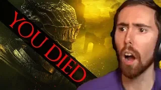 Asmongold DIES To The EASIEST Boss In Dark Souls 3 - DS 3 Day 2