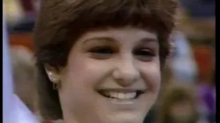 Gymnastics - 1985 - American Cup Championship - Womens Floor Exercise Finals -   USA Mary Lou Retton