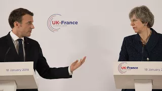 Tough talking Macron says UK must pay for post-Brexit City deal