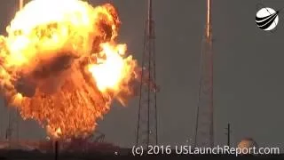 Space X Rocket Explosion Details & Commentary