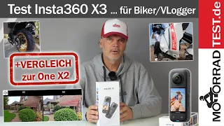 Insta360 X3 | Test der neuen 360 Grad Kamera und Vergleich mit dem Vorgänger One X2
