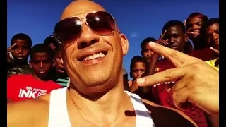 Vin Diesel starts the New Year right with a visit to the Maestro Cares Foundation orphanage during t