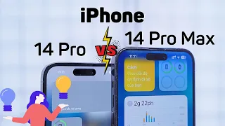 iPhone 14 Pro vs iPhone 14 Pro Max: Đâu là smartphone tốt nhất?