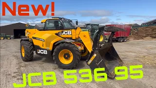 New JCB 535 95 DualTech VT, Put to Work! Diggers Out Too!