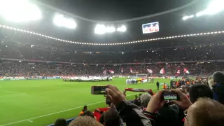 FC Bayern Munich vs CSKA Moskow UEFA Champions League Anthem 2014.9.17