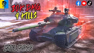 BIG BOSS Strv K Konung WoT Blitz | Gameplay Episode