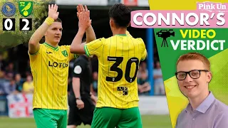 Pukki scores and goes off injured | Connor's Verdict: Kings Lynn 0-2 Norwich City