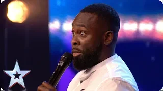 FIRST LOOK: Comedian Kojo Anim’s HILARIOUS audition is right on the money | BGT 2019