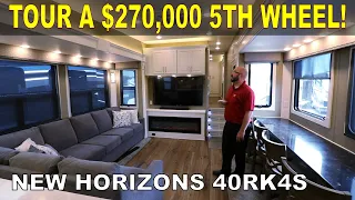 New Horizons Majestic 40RK4S // Video Tour! // Full Time RV