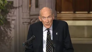 Alan K. Simpson delivers eulogy at George H.W. Bush's funeral