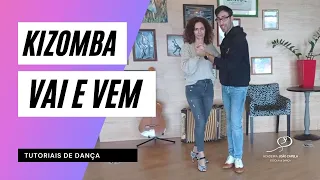 Kizomba Intermédios 💃 Vai e Vem 🕺 Explicação Passo a Passo