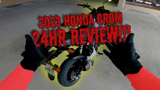 ALL-NEW 2023 HONDA GROM: First 24 Hour Impression!!! - Miami Moto