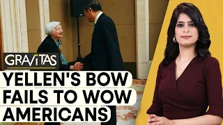 Gravitas: Bizarre: US Treasury Secretary bows before China's vice premier