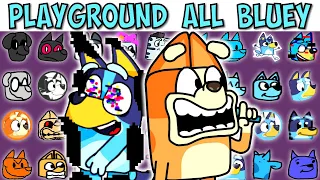 FNF Character Test | Gameplay VS My Playground | ALL Bluey Test