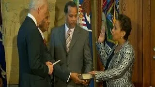 Loretta Lynch Sworn in As US Attorney General