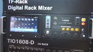 Yamaha TF-Rack Digital Rack Mixer and Tio1608-D I/O Rack Review