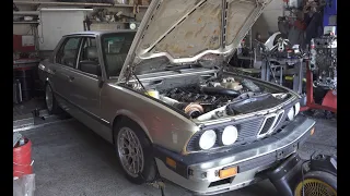 BMW E28 Turbo Upgrade Part 1 | Dyno Day