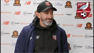 POST MATCH INTERVIEW - JONO GREENING vs Leamington FC - 25/02/23