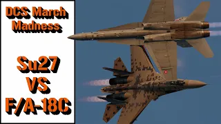 DCS March Madness - F/A-18C VS Su27
