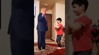 brother  dancing  with Trump