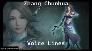 Zhang Chunhua ALL voice lines! (DW9)