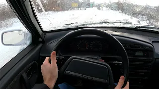 2006 LADA SAMARA POV TEST DRIVE