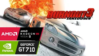 Burnout 3 Takedown PCSX2 On GT 710 | VEGA 8 | Ryzen 3 3200G | I3 3220 | 16GB/4GB Ram | Windows 11