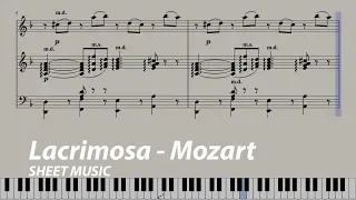 Lacrimosa - Mozart arr. S. Thalberg (+Sheet Music)