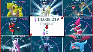 I wasted 10,000,000 Stardust - Pokemon GO