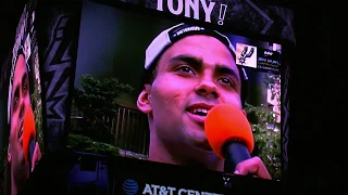 Tony Parker Gets Tribute Video, Standing Ovation From Spurs Fans in Return To San Antonio