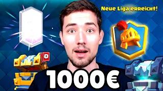 NEUER 1.000€ PAY2WIN ACCOUNT! 💰 0 auf 6000 Trophäen🏆 in Clash Royale?