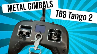 Pyrodrone CNC Metal Gimbals for TBS Tango 2 (unboxing, set up and first impressions)