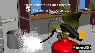Use of fire extinguishers