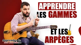 How to learn SCALES and ARPEGGIOS on guitar