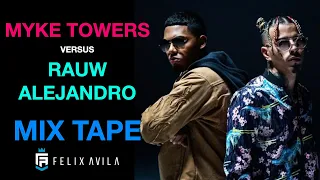 MIX MYKE TOWERS VS RAUW ALEJANDRO - REGGAETON 2021