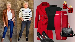 Winter Outfits Style For Women Over 40,50,60 | Shein Winter Outfits Fashion | Kohls Winter clothes