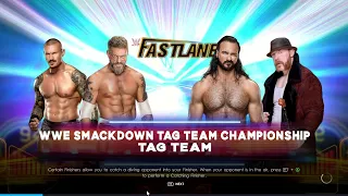WWE 2K22 Randy Orton & Edge Vs Drew McIntyre & Sheamus
