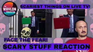 "Scariest Things Caught On LIVE TV" | MY REACTION TO SOME SCARY STUFF!