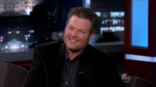 Blake Shelton  - Jimmy Kimmel (12.11.2014)