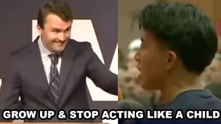 Charlie Kirk EDUCATED Race Baiting Pro Affirmative Action Activist!