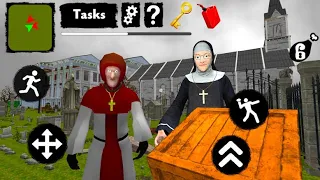 Nun and Monk neighbor escape - Level 3 Complete Gameplay (android/ios)