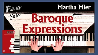 Baroque Expressions - by Martha Mier | PIANO SOLO