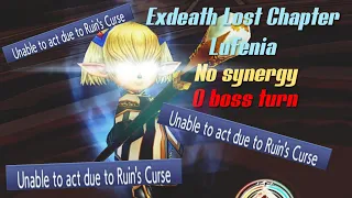 DFFOO GL [Tree for the Void - Exdeath LC Lufenia 0 boss turn]