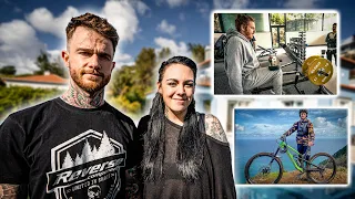 ROOMTOUR mit Liz & Fabio, Unge rasiert ALLE im Gym & MOUNTAINBIKE auf Madeira