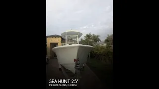 [UNAVAILABLE] Used 2016 Sea Hunt GameFish 25 in Merritt Island, Florida