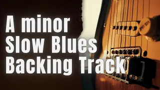 Slow Blues Jam Track in A Minor