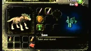 Wolf Link attempts to tame Epona