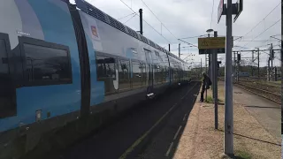 train de passage à oissel 76 mercredi 11 avril 2018